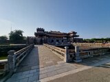 View of the historic gate of the Imperial Citadel in Huế, Vietnam, under a clear sky – one of the highlights of Jan Wengryn’s journey through Southeast Asia.