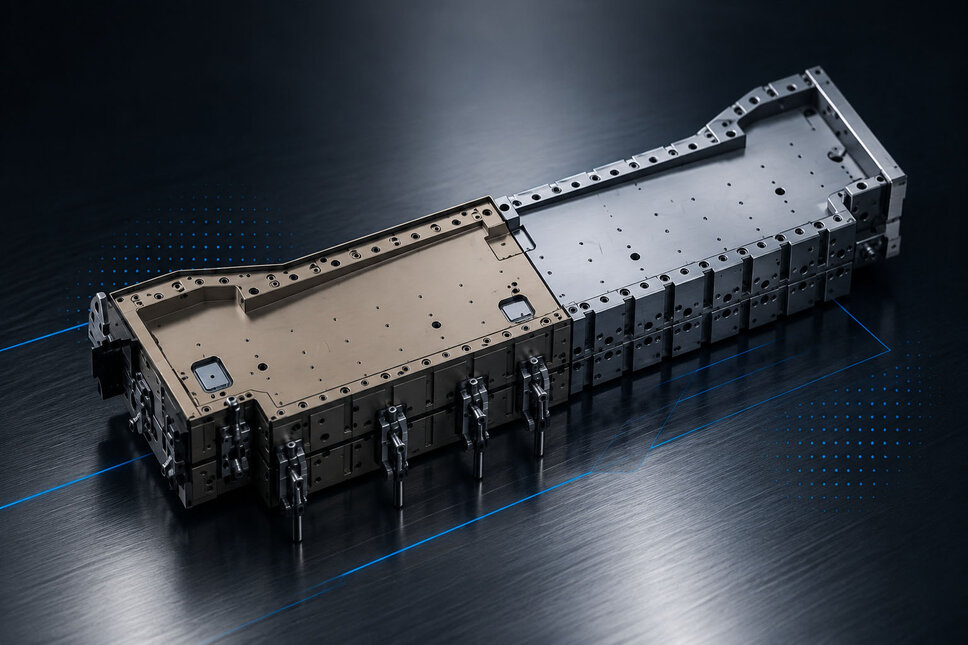Precision-manufactured autoclave tool for the production of composite and CFRP components with high dimensional accuracy.